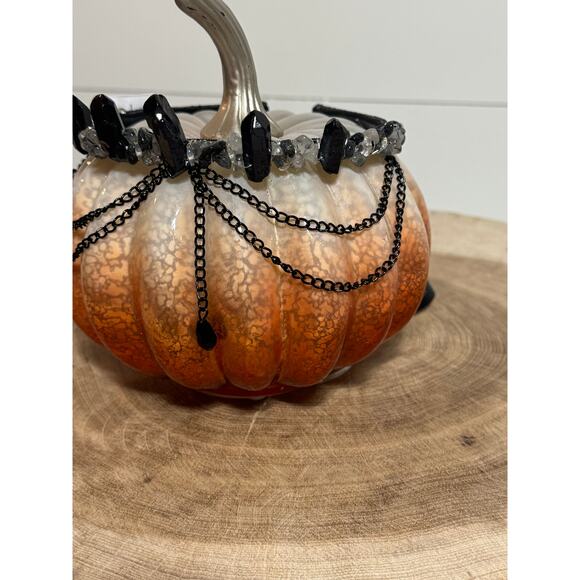 Black Festival Light Up Tiara Crown - Picture 7 of 8